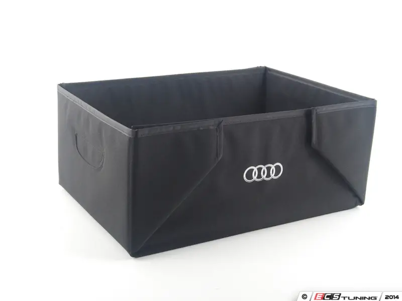 Black 8U0-061-109 Genuine Audi Interior Cargo Box 