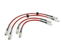 ES#2602196 - 002436ECSKT - Exact-Fit Stainless Steel Brake Lines - Kit - DOT-compliant kit to improve pedal feel in your vehicle. - ECS - MINI
