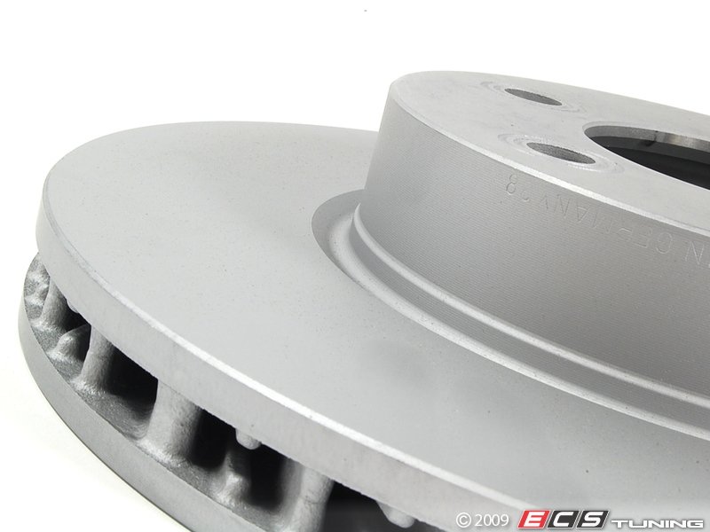 Zimmermann 7L6615302D Front Brake RotorRight Side