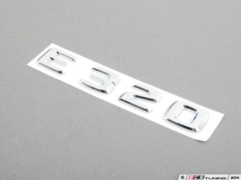 Genuine Mercedes Benz 1248175815 'E320' Emblem
