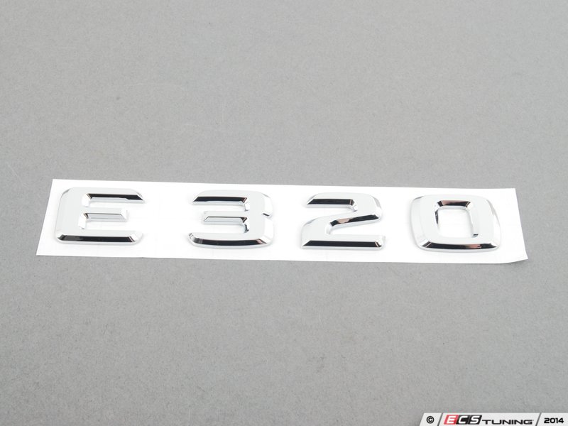 Genuine Mercedes Benz 1248175815 'E320' Emblem