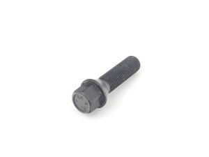 ES#2739259 - C17D43-ZNNITT - Conical Seat Wheel Bolt - 14x1.5x43mm - Priced Each - Black zinc coated wheel bolts made with aftermarket wheels in mind - ECS - Audi BMW Volkswagen Mercedes Benz