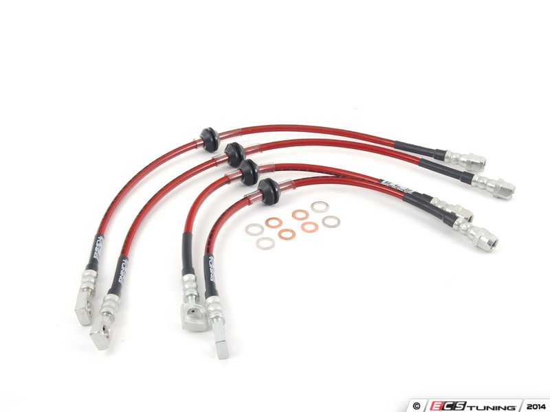 Brake Hose Pipe For MINI R50 R52 R53 Cooper S Front - High Quality EPDM Replacement A881