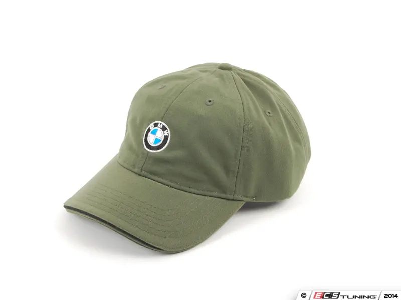 BMW Recycled Brushed Twill Cap Olive