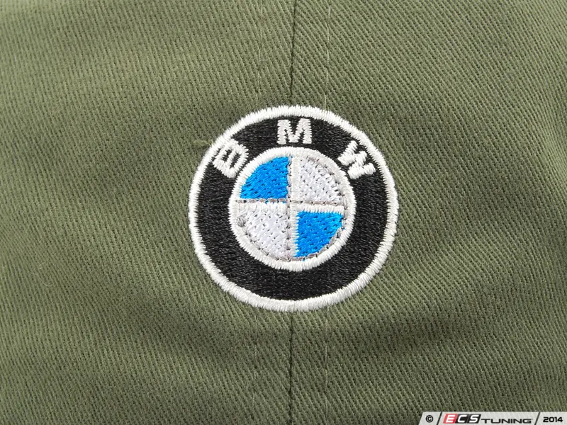 BMW Genuine Mens' Recycled Brushed Twill Cap     80160439605-606 607 