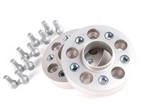 ES#378 - 60556651 - DRA Series Wheel Spacers - 30mm (1 Pair) - H&R 30 mm spacers attach with supplied bolts, uses existing bolts to attach wheel to spacers. Bolts to the hub - H&R - Audi Mercedes Benz Porsche