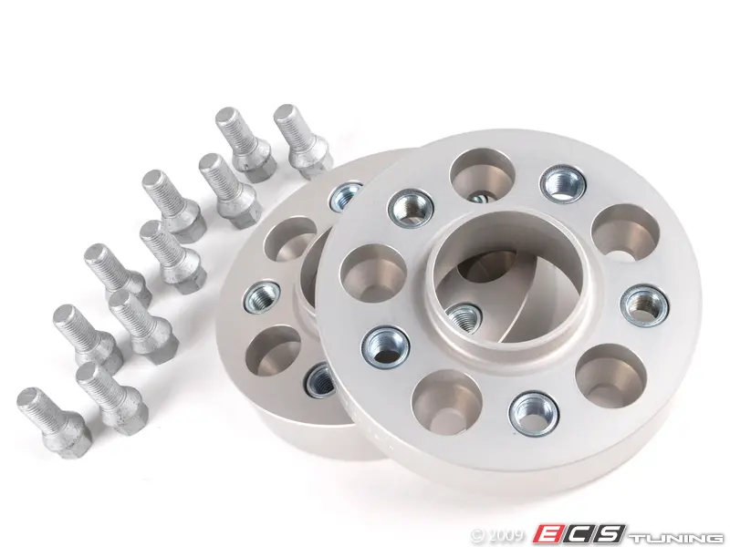 Castillo H/&r Abe ensanchamiento para audi a6 4f//Dr 20 = 2x10mm negro spacer