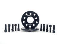 ES#2748191 - 00240302A10KT3 - ECS Wheel Spacer & Bolt Kit - 10mm With Black Ball Seat Bolts - Includes everything you need to install spacers on two wheels - ECS - Audi Volkswagen