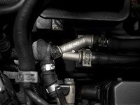 ES#2748757 - 006368ECS01A - Aluminum Split Pipe Coolant Fitting - Replaces the failure prone, plastic coolant split pipe from the turbo & expansion tank to the water pipe hose - ECS - Audi Volkswagen