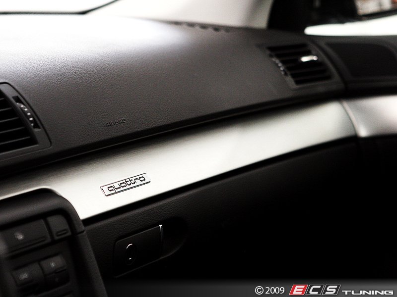 Genuine Volkswagen Audi 8E0898503 Interior Trim Kit Silver