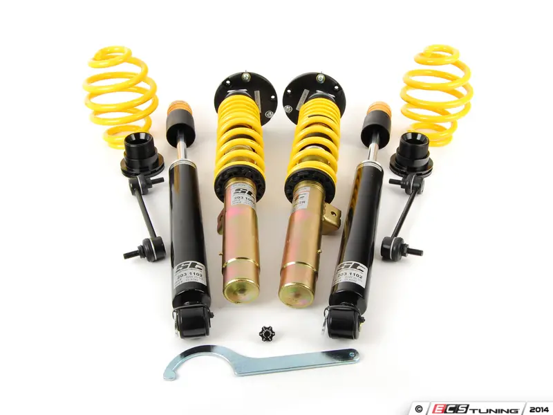 ST Suspensions 18220823 ST XTA Height Rebound Adjustable Coil-Over with Top Mount for BMW E46 M3 