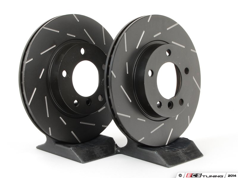 EBC USR Series Sport Slotted Rotors USR972 Front 2 PCs