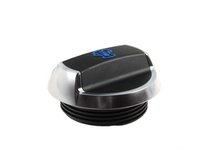 ES#3496004 - 99110645702 - Porsche 911 Expansion Tank Cap - Black and satin aluminum colored coolant cap from the Porsche 991. - Genuine Porsche - Audi Volkswagen Porsche