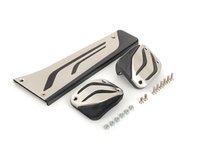 ES#2607397 - 35002232276 - M Performance Stainless Steel Pedal Set - Upgrade the look of your interior with these M performance pedals - Genuine BMW - BMW