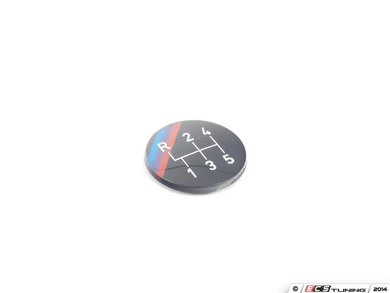 Genuine BMW M Technic 4-Speed Shift Gear Knob Badge Emblem OEM 25111220953