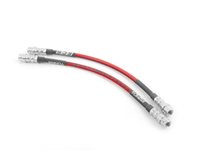 ES#2594447 - 002424ECS01A - Exact-Fit Stainless Steel Brake Lines - Rear - DOT-compliant lines to improve pedal feel in your vehicle. - ECS - Porsche