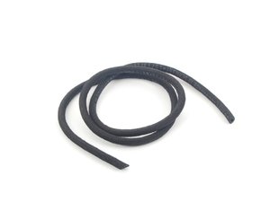 ES#2762136 - N203531-1 -  Cloth Braided Fuel/Vacuum Hose - Black - 1 Meter - Replace your cracked or frayed fuel or vacuum lines. 3.5mm ID - Rein - Audi BMW Volkswagen Mercedes Benz MINI Porsche