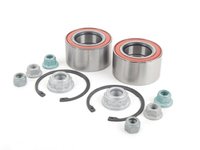 ES#2765565 - 1J0498625KT2 - Front Wheel Bearing Kit - Includes both front wheel bearings with installation hardware - FAG - Audi Volkswagen