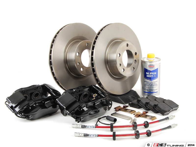ECS News BMW E34 5 Series ECS Assembled Big Brake Kits