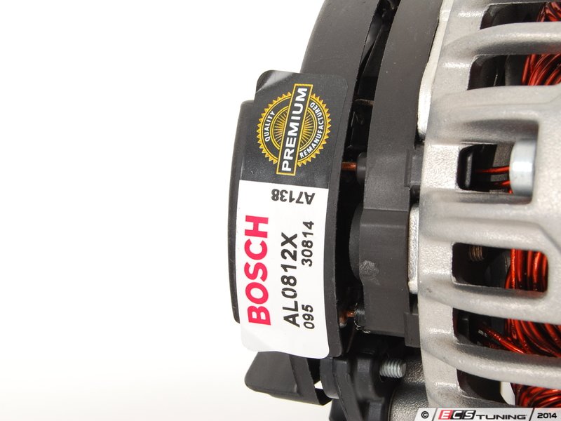 Bosch 99660301202KT Remanufactured Alternator With Pulley
