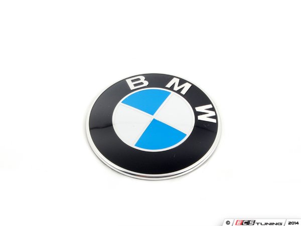 Genuine BMW - 51767288752 - BMW Hood Emblem (51-76-7-288-752)