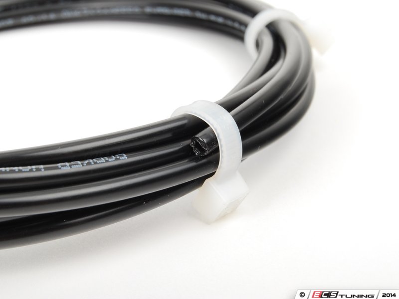 ECS 5097T321 Plastic Vacuum TubingBlack 2" OD, .032" Wall