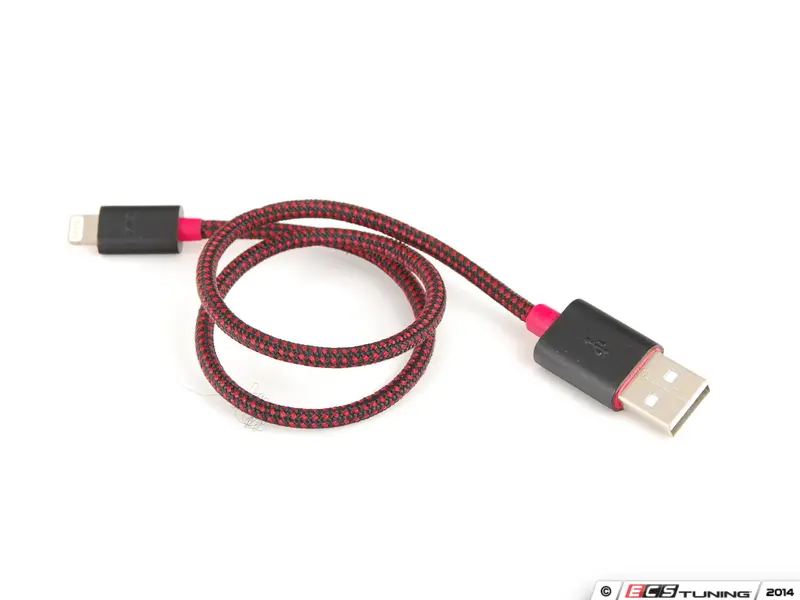 Genuine MINI - IPhone 5 / 5c / 6 6+ Lightning USB Cable - Red (61-12-2-354-909)