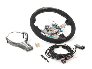 ES#2706437 - 32302344136 - M Performance Steering Wheel - Features a multifunction display and alcantara covered gripping surfaces - Genuine BMW M Performance - BMW