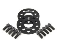 ES#2748183 - ECS10154KTWB1 - ECS Wheel Spacer & Bolt Kit - 5mm With Black Ball Seat Bolts - Includes everything you need to install spacers on two wheels - ECS - Audi Volkswagen