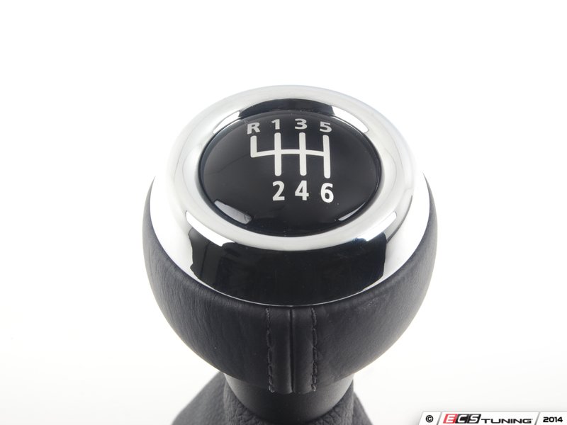 Genuine MINI 25112753783 Shift Knob W/ Boot Silver (25112753783)