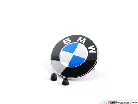 ES#2770886 - 51147044207KT - BMW Emblem / Roundel  With Grommets - Tired of looking at your faded BMW Badge? Replace it with the Genuine OEM Roundel - Genuine BMW - BMW