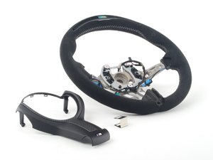 ES#2711440 - 32302230189 - M Performance Steering Wheel - Features a multifunction display and alcantara covered gripping surfaces - Genuine BMW M Performance - BMW