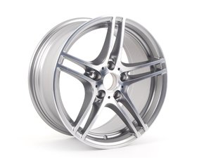 ES#1897738 - 36116791999 - 18" Double Spoke Performance 313 Wheel - Priced Each - 18 x 8.5 ET37 - Genuine BMW M Performance - BMW