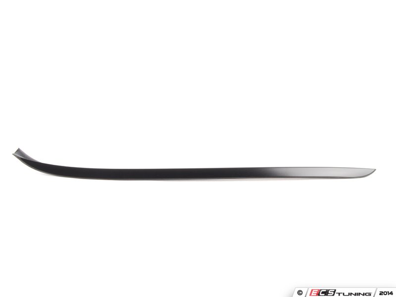 Genuine BMW - 51137265163 - E90 Matte Black Drip Rail Molding - Left ...