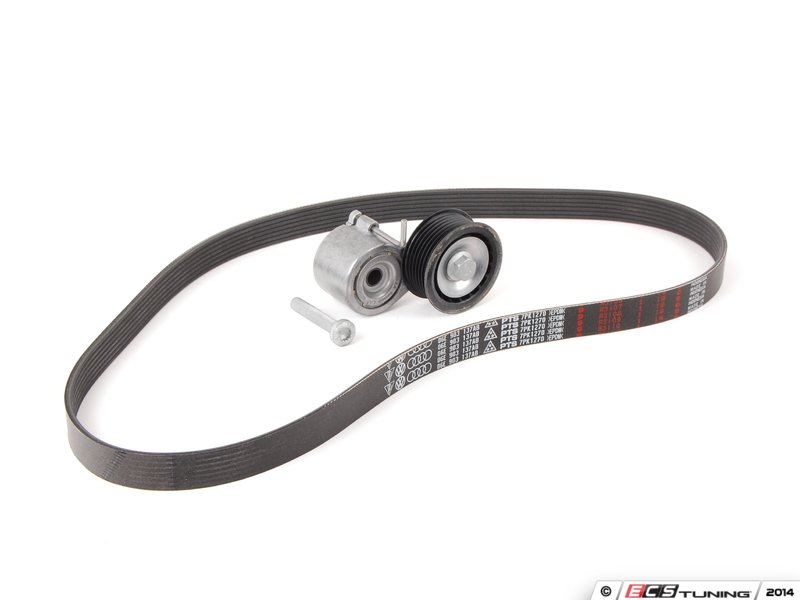 Genuine Volkswagen Audi 06E903137ABKT Supercharger Belt Kit W