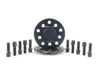 ES#2748275 - ECS10155KTWBKT1 - ECS Wheel Spacer And Bolt Kit - 10mm With Black Conical Seat Bolts - Comes with everything you need to install spacers on two wheels - ECS - Audi Volkswagen