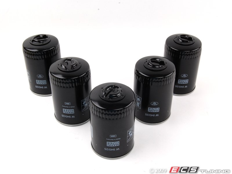 Mann - W940.25 5PACK - Oil Filter - Pack Of 5