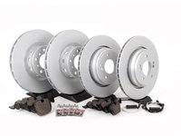 ES#2598468 - ECSE39341121-KT7 - Front And Rear Brake Service Kit - Featuring Meyle Rotors and Quality Pads - Assembled By ECS - BMW