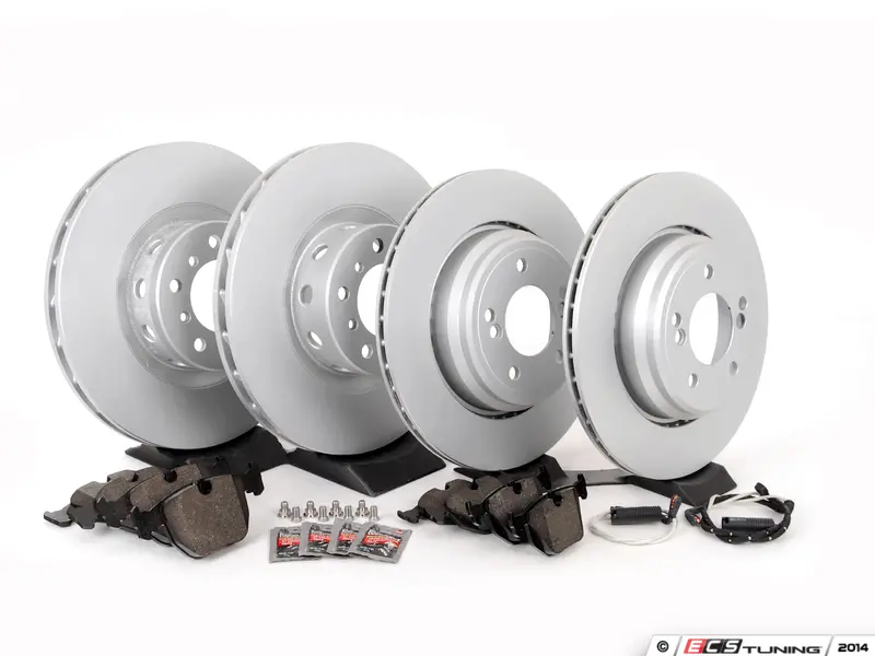 For BMW E39 M5 Disc Brake RotorSet of 2 Front /& Rear+Pads Meyle