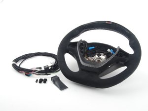 ES#2590033 - 32302230186 - BMW Performance Steering Wheel - With carbon trim and display screen - Genuine BMW M Performance - BMW