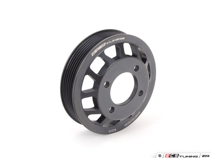 Assembled By ECS 001977ECS01KT Aluminum Water Pump Pulley Kit