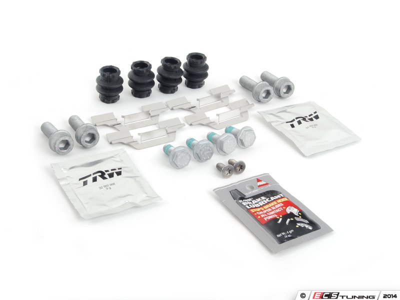 Genuine Volkswagen Audi MKIV18TRRINSTKT Rear Pad And Rotor Installation Kit Complete