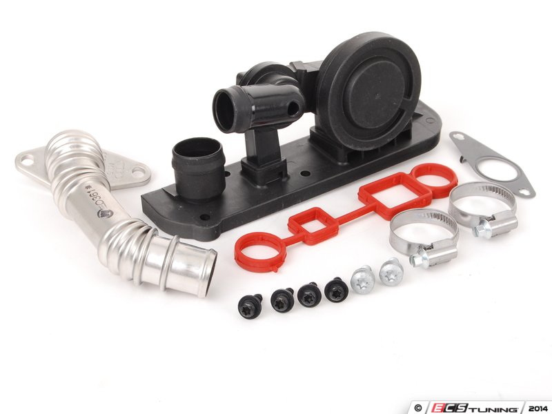 Assembled By ECS 06F129101PKT1 Oil Separator/PCV emissions Service Kit