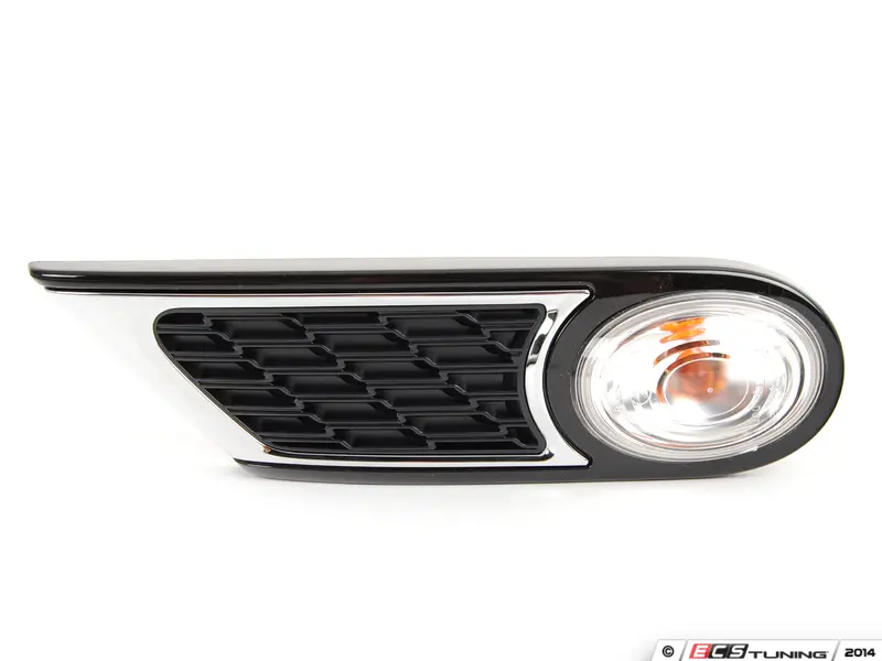 JCW GP2 Side Turn Signal & Grille - White - Right