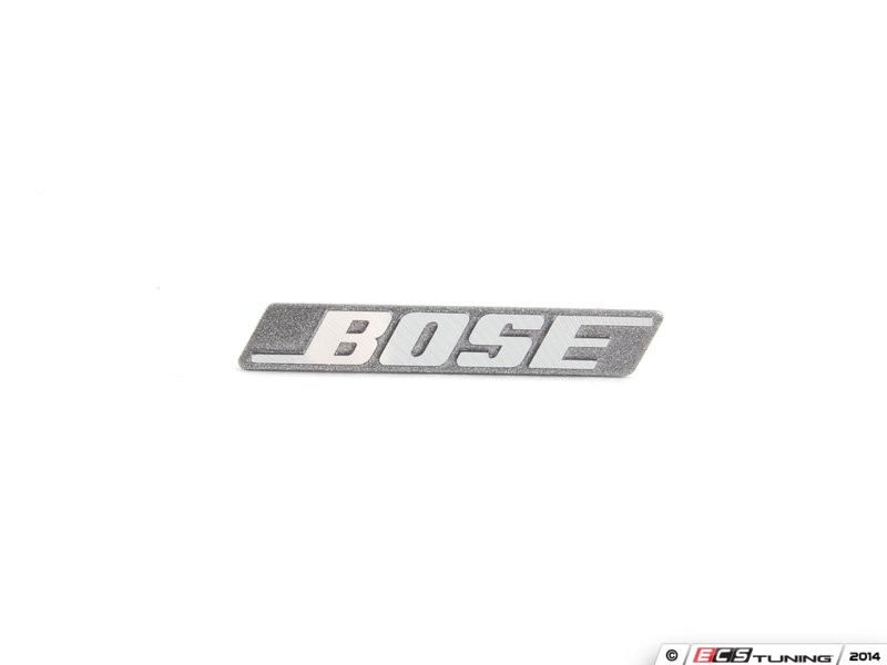 Genuine Porsche 7PP945699 Bose Speaker Emblem Priced Each
