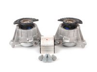ES#2763761 - 2042404317KT - Drivetrain Mount Kit - Includes both engine mounts and transmission mount with hardware - Assembled By ECS - Mercedes Benz