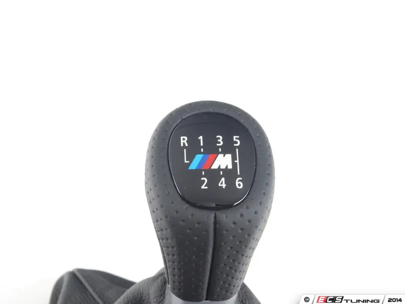 Leather Shift knob with boot - 6-speed