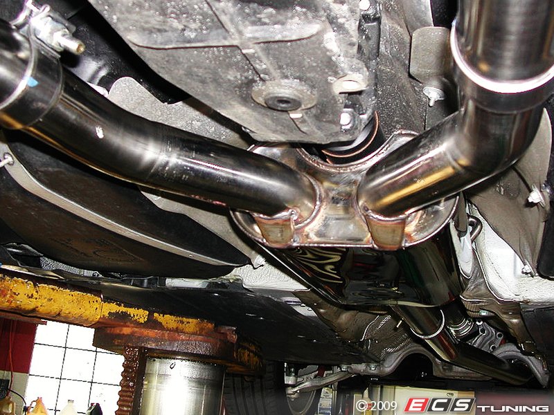 APR FE100001 Stealth CatBack Exhaust System 2.5" Fully Polished