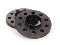 ES#2730959 - 3055665SW - DR Series Trak Wheel Spacers - 15mm (1 Pair) Black - Get a new set of spacers and widen the stance of your vehicle - H&R - Audi Mercedes Benz MINI
