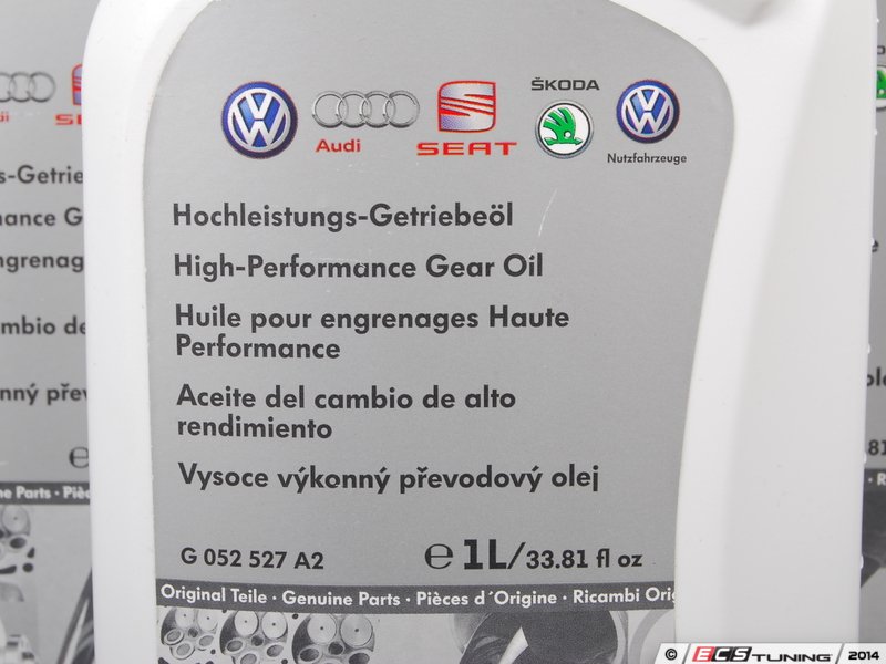 Genuine Volkswagen Audi G052527A2KT Manual Transmission Fluid